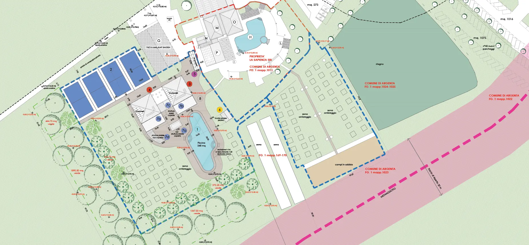 Progetto Ditta LA SAPIENZA in San Nicolò di Argenta via Bonetta cn.8